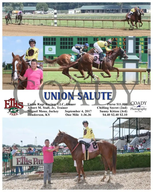 Union Salute - 090417 Race 01 Elp Ellis Park