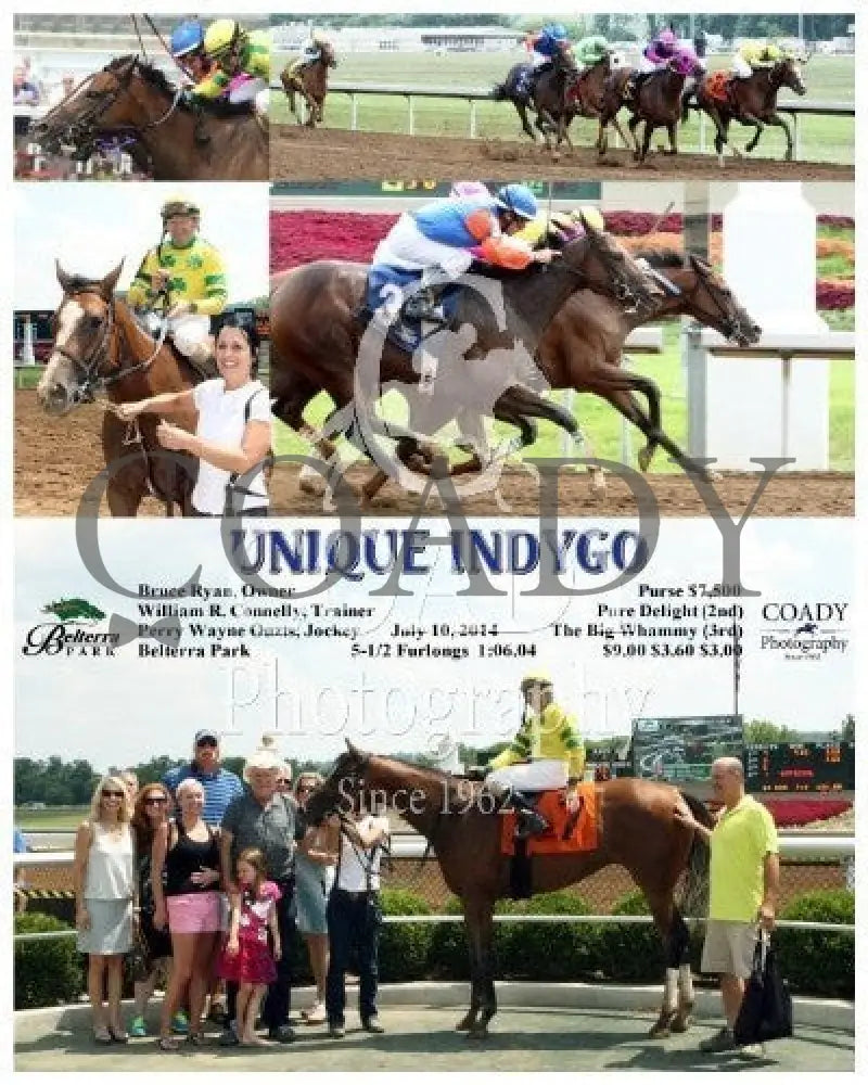 Unique Indygo - 071014 Race 04 Btp Belterra Park