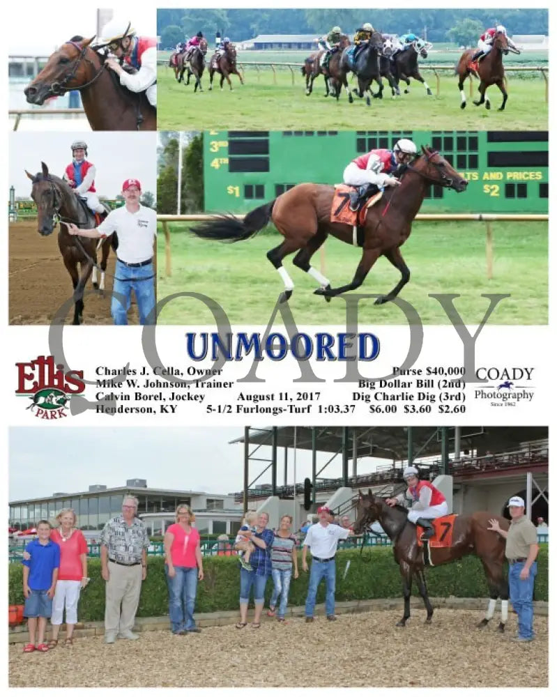 Unmoored - 081117 Race 07 Elp Ellis Park