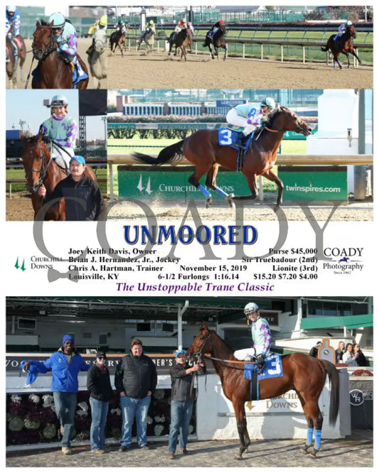 Unmoored - 11-15-19 R05 Cd Churchill Downs