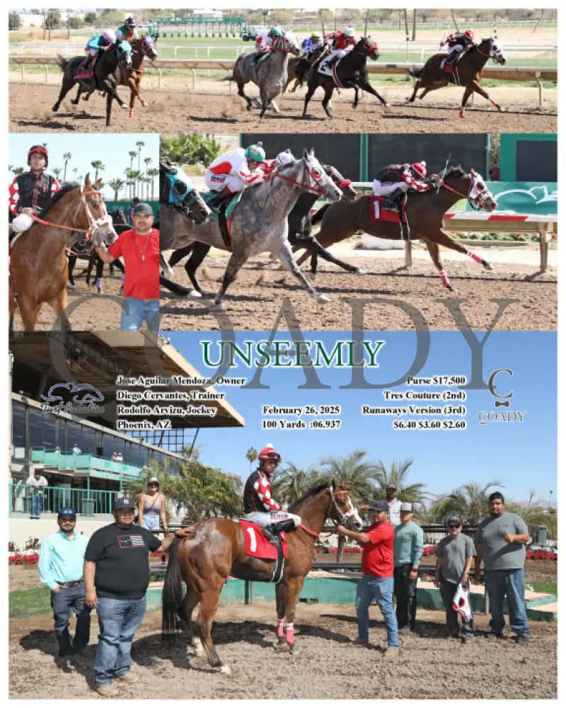 UNSEEMLY - 02-26-25 - R01 - TUP Turf Paradise