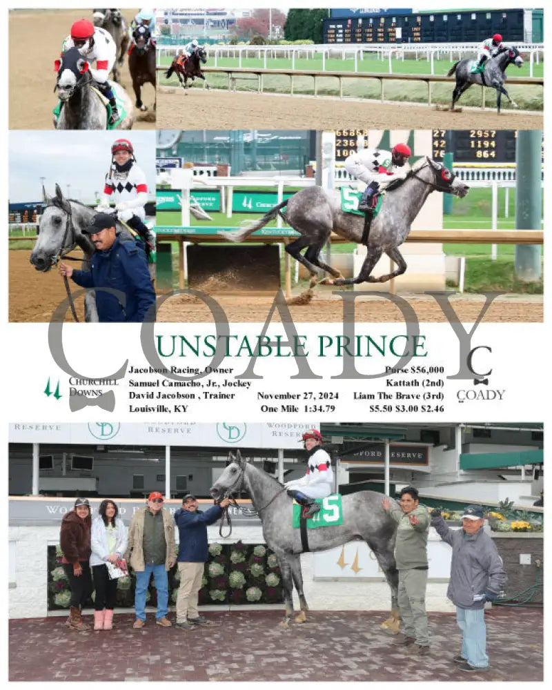 Unstable Prince - 11-27-24 R02 Cd Churchill Downs