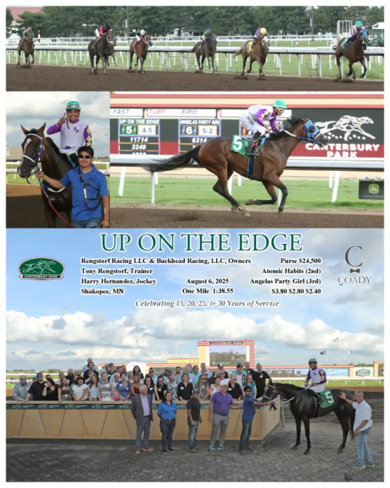 UP ON THE EDGE - 08-06-25 - R03 - CBY Canterbury Park