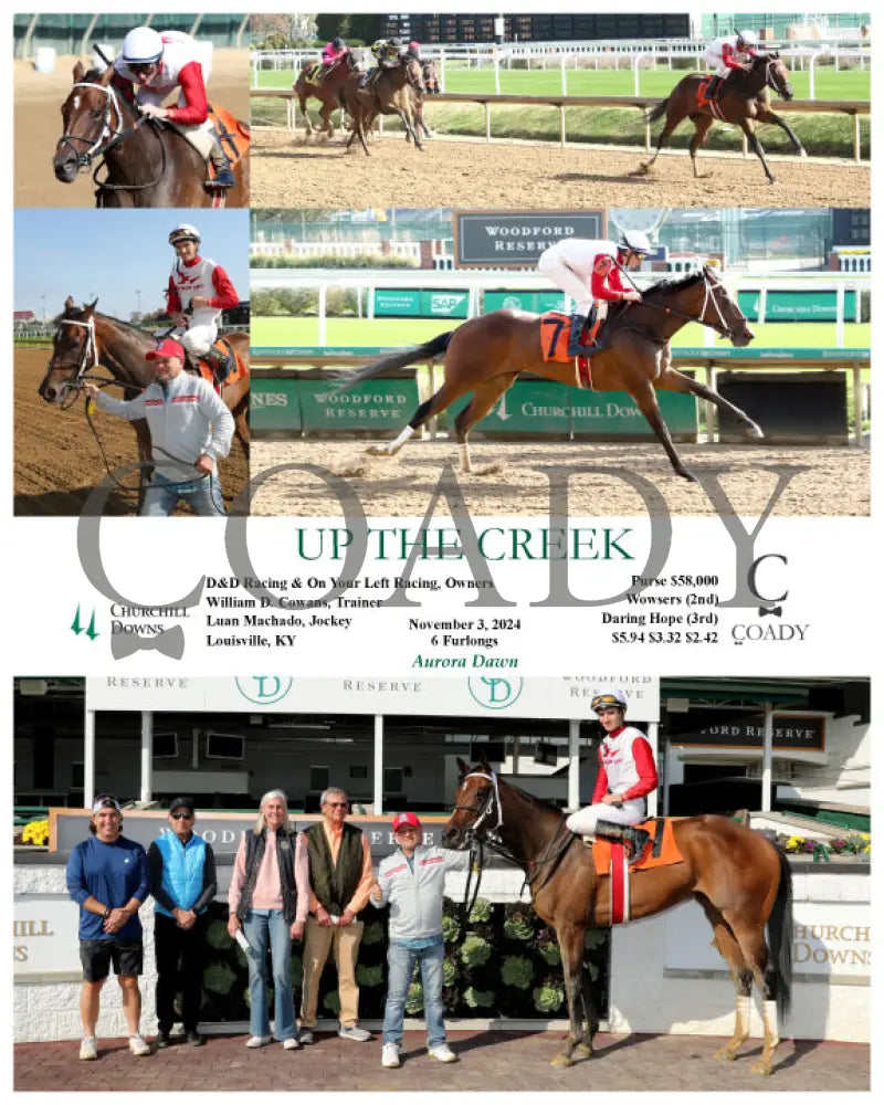Up The Creek - 11-03-24 R01 Cd Churchill Downs