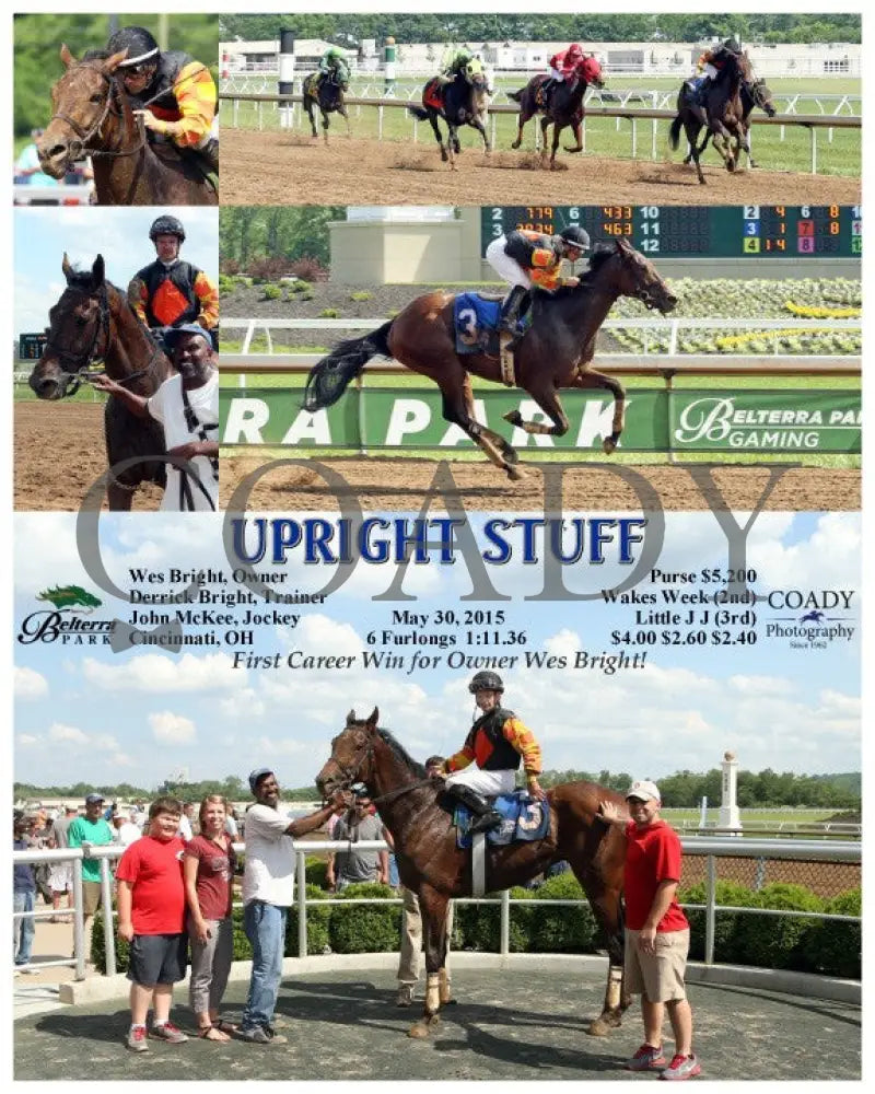Upright Stuff - 053015 Race 06 Btp Belterra Park