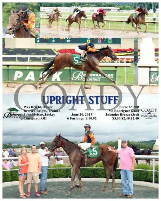 Upright Stuff - 062015 Race 06 Btp Belterra Park