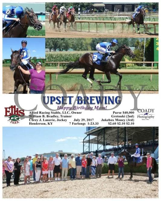 Upset Brewing - 072917 Race 04 Elp Ellis Park