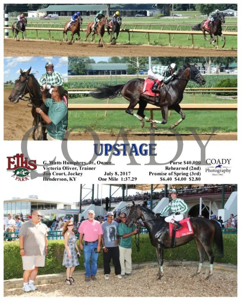 Upstage - 070817 Race 07 Elp Ellis Park