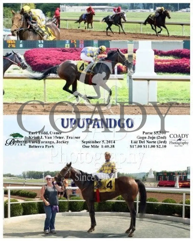 Upupandgo - 090514 Race 01 Btp Belterra Park