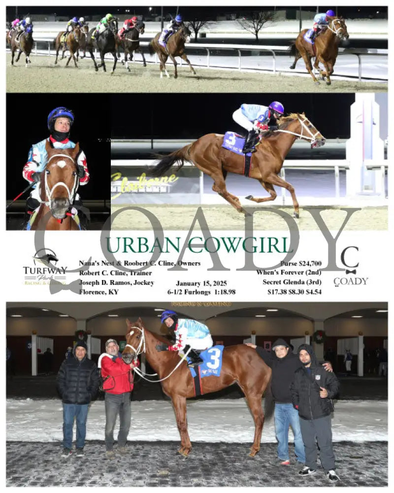Urban Cowgirl - 01-15-25 R07 Tp Turfway Park