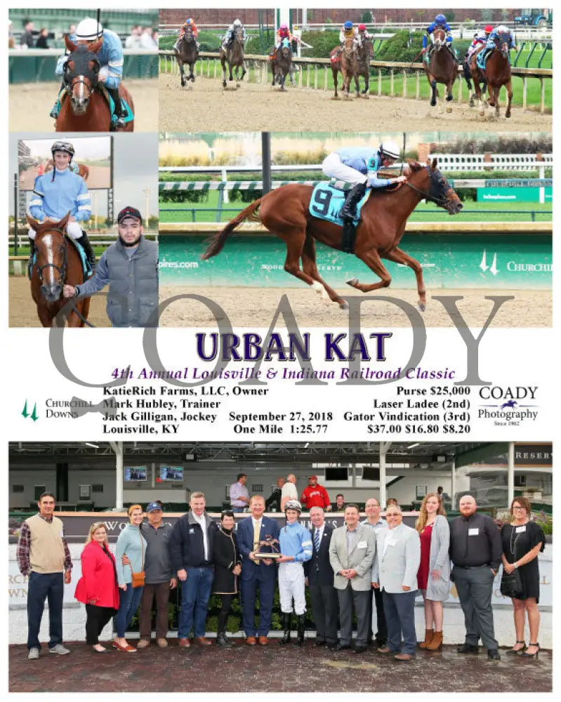 Urban Kat - 092718 Race 05 Cd Group Churchill Downs
