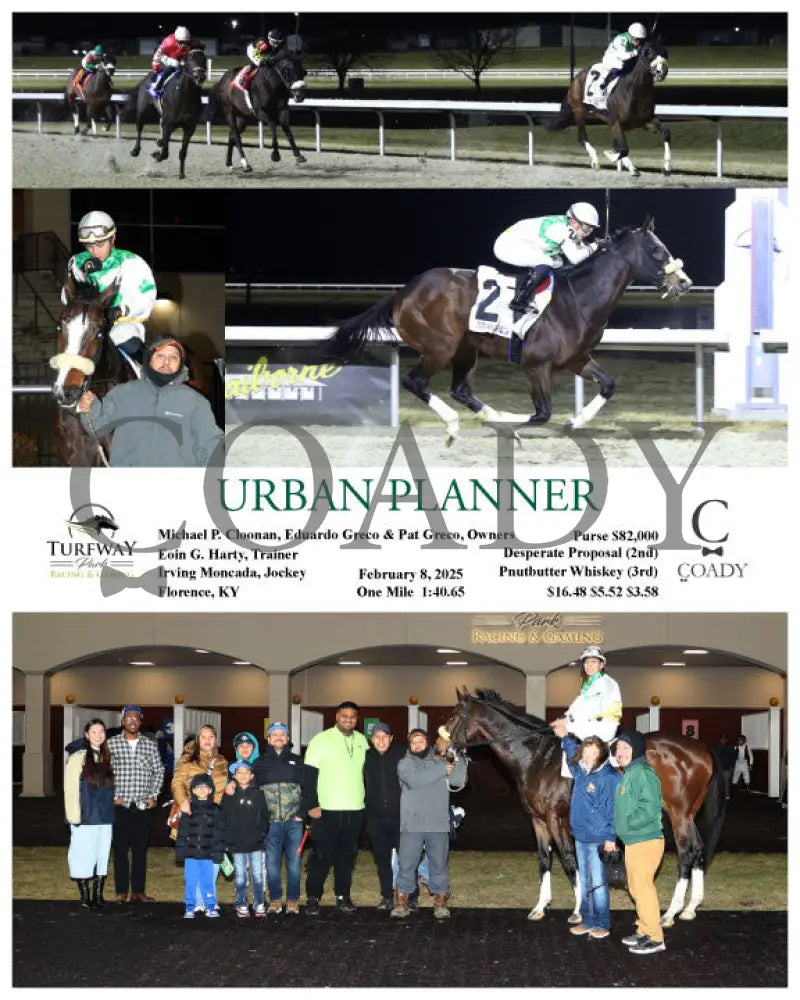 Urban Planner - 020825 Race 08 Tp Turfway Park