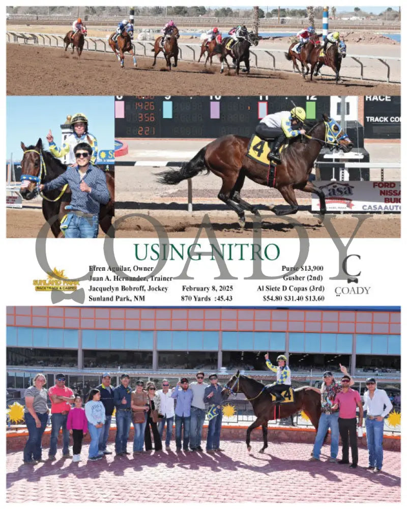 Using Nitro - 02-08-25 R01 Sun Turfway Park