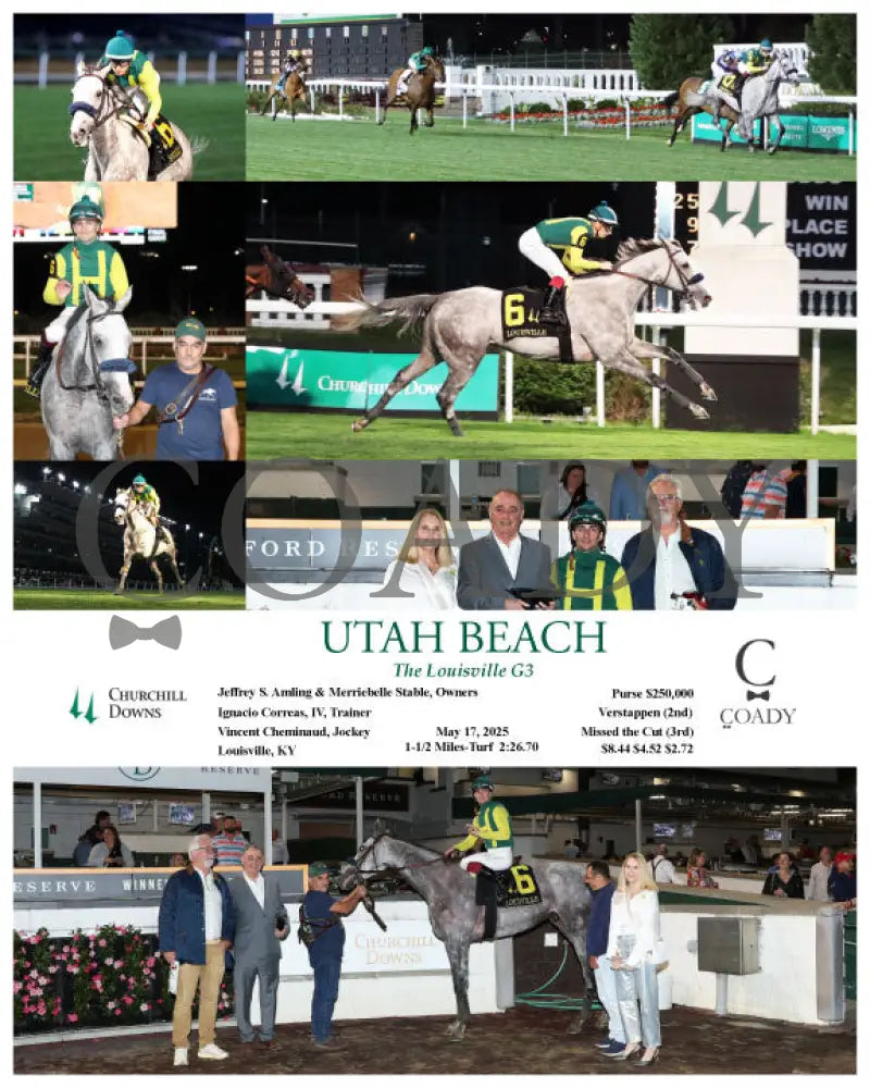 UTAH BEACH - The Louisville G3 - 05-17-25 - R09 - CD Churchill Downs