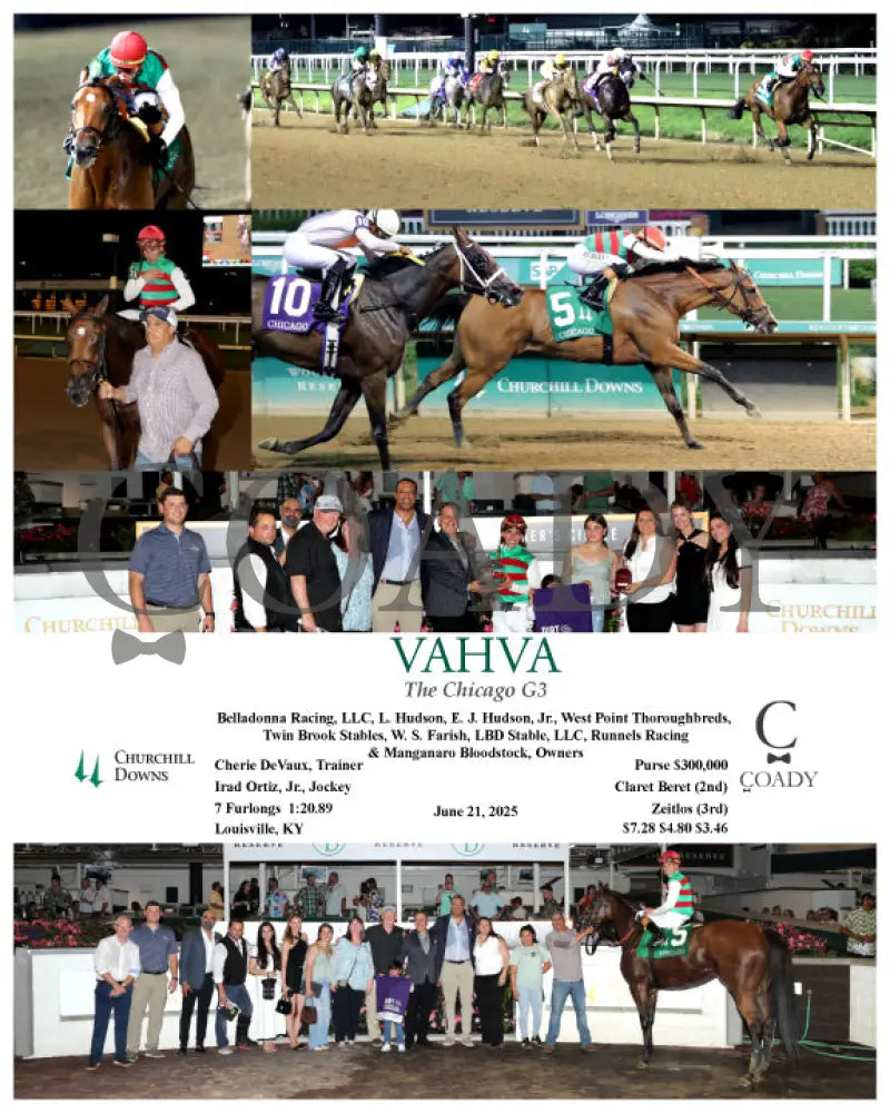 VAHVA - The Chicago G3 - 06-21-25 - R09 - CD Churchill Downs