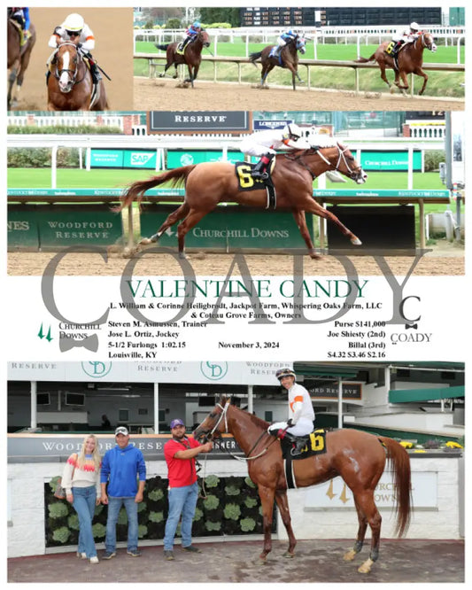 Valentine Candy - 11-03-24 R07 Cd Churchill Downs