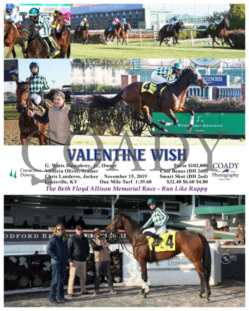 Valentine Wish - 11-15-19 R06 Cd Churchill Downs