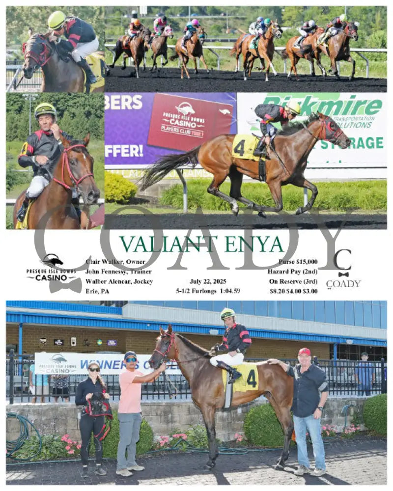 VALIANT ENYA - 07-22-25 - R05 - PID Presque Isle Downs