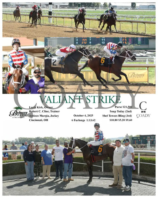 VALIANT STRIKE - 100425 - Race 01 - BTP Presque Isle Downs