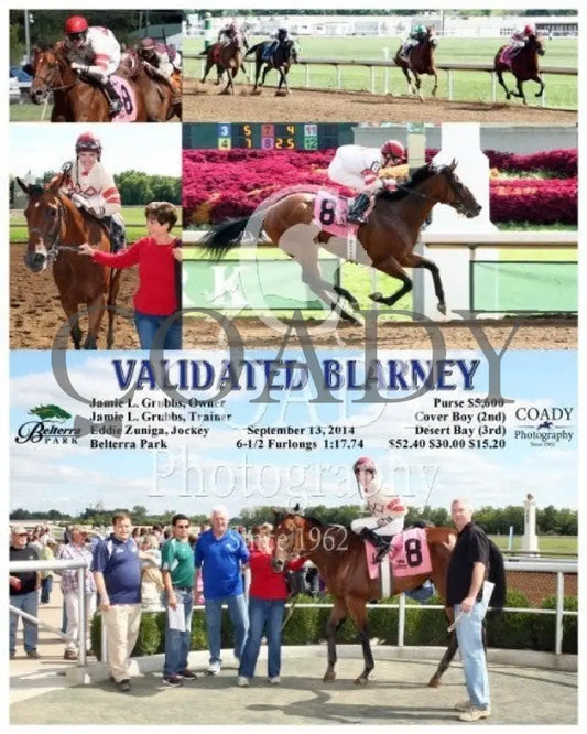 Validated Blarney - 091314 Race 05 Btp Belterra Park
