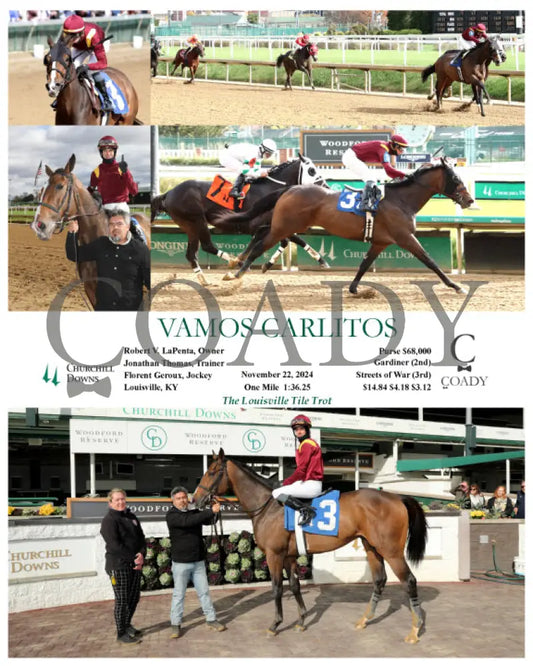 Vamos Carlitos - 112224 Race 01 Cd Churchill Downs