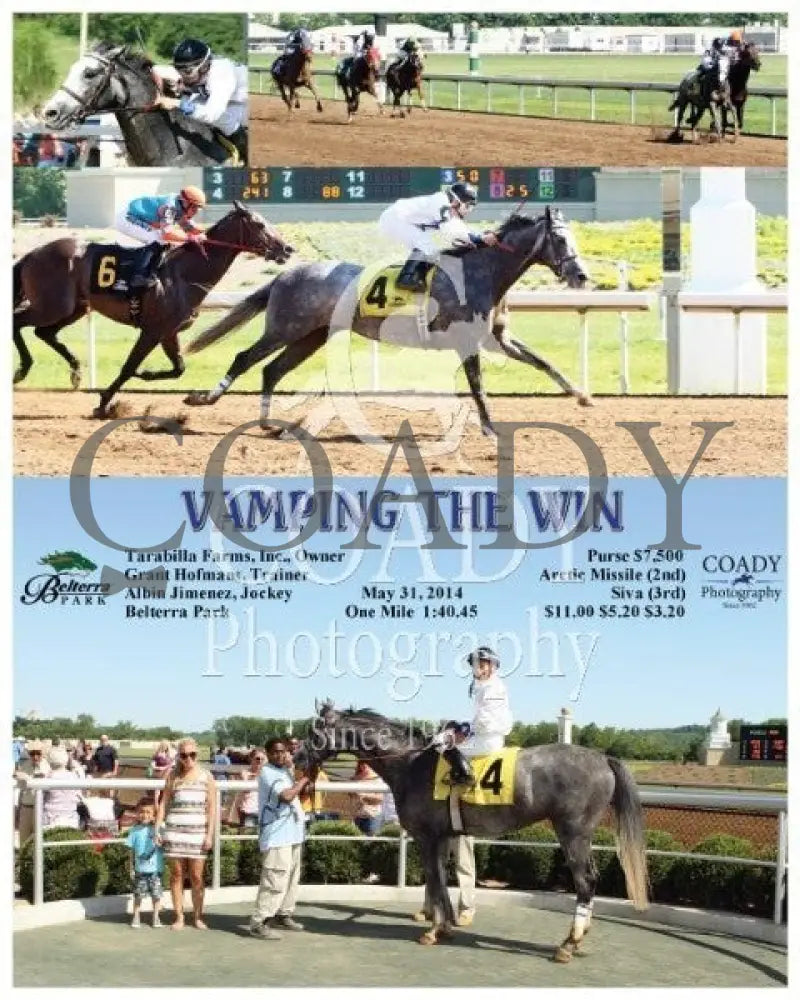 Vamping The Win - 053114 Race 07 Btp Belterra Park