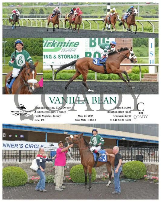 VANILLA BEAN - 05-27-25 - R05 - PID Presque Isle Downs