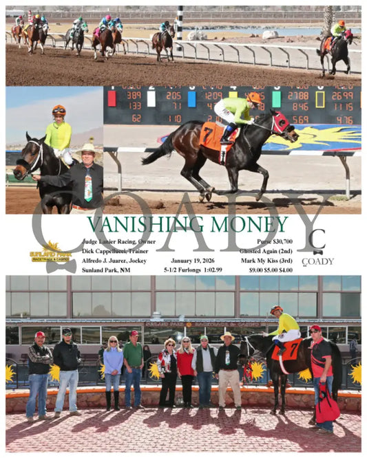 VANISHING MONEY - 01-19-26 - R04 - SUN - Coady Media - Kurtis Coady Photography