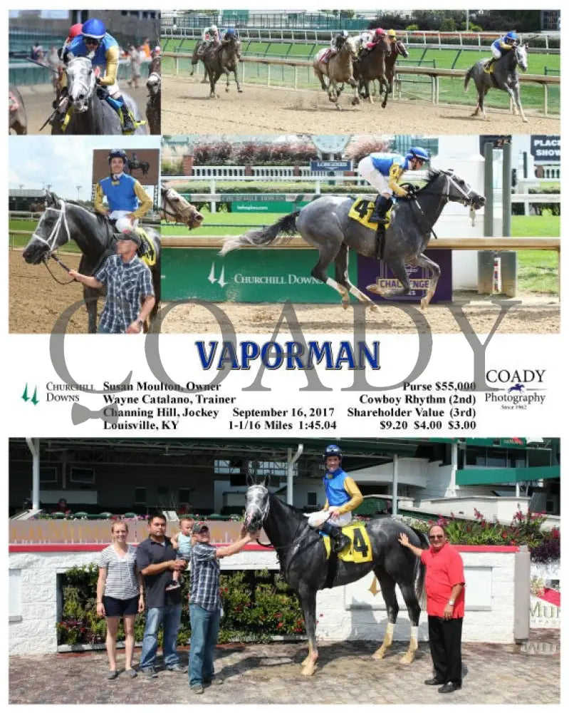 Vaporman - 091617 Race 03 Cd Churchill Downs