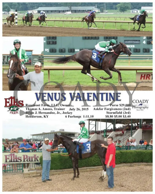 Venus Valentine - 072615 Race 05 Elp Ellis Park