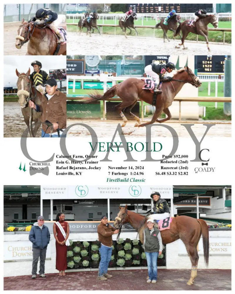 Very Bold - 11-14-24 R05 Cd Churchill Downs
