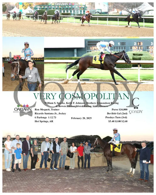 VERY COSMOPOLITAN - 022825 - Race 10 - OP Oaklawn Park