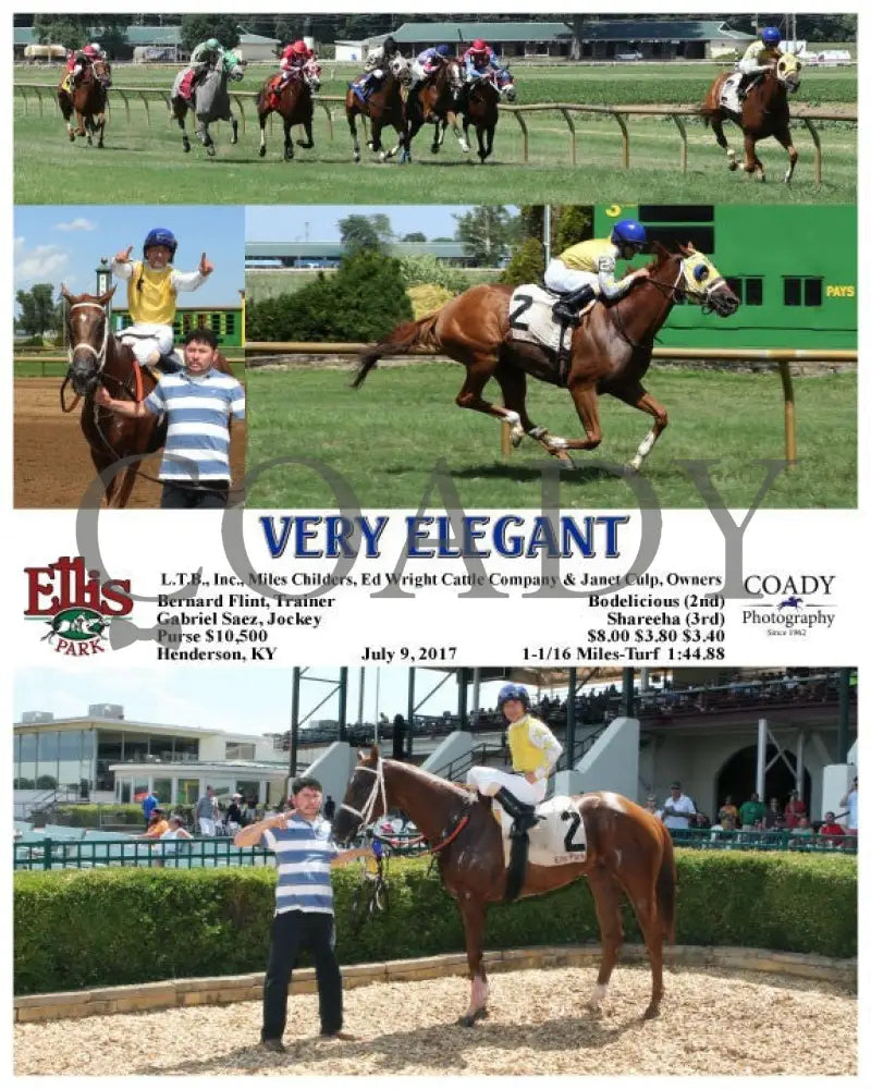 VERY ELEGANT - 070917 - Race 05 - ELP - Coady Media - Kurtis Coady Photography