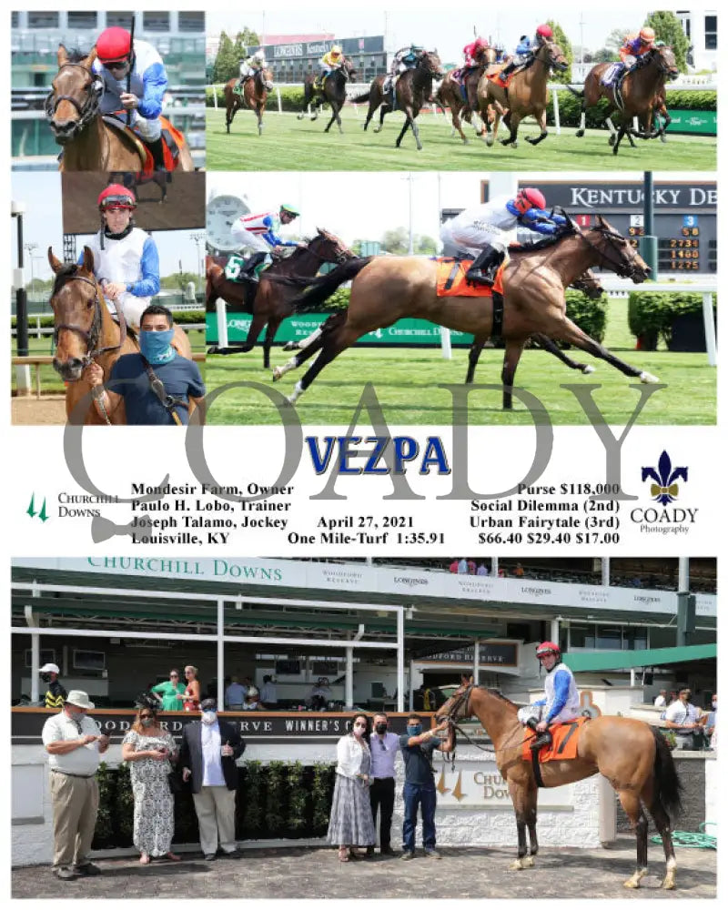 Vezpa - 04-27-21 R06 Cd Churchill Downs