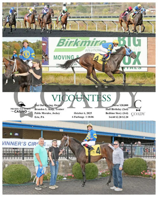 VICOUNTESS - 10-06-25 - R04 - PID Presque Isle Downs