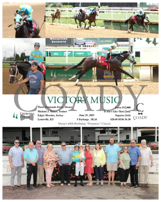 VICTORY MUSIC - 06-29-25 - R03 - CD - G Churchill Downs