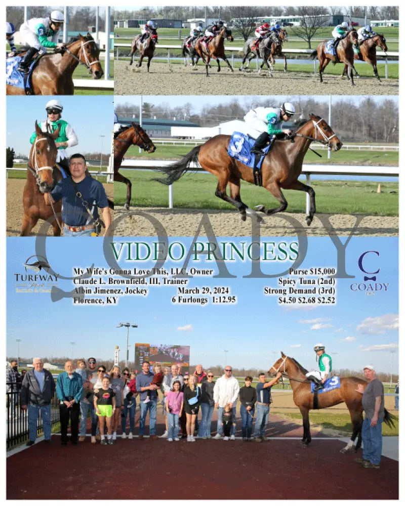 Video Princess - 03 - 29 - 24 R01 Tp Turfway Park
