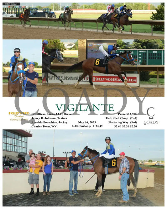 VIGILANTE - 05-16-25 - R02 - CT Hollywood Casino at Charles Town Races