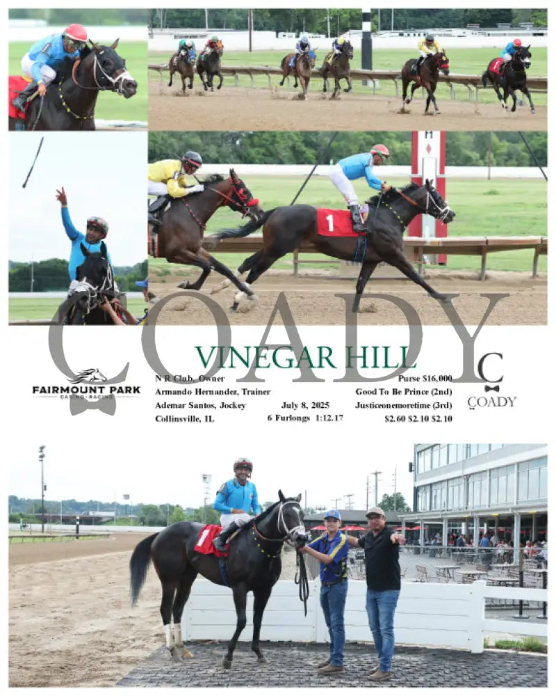 VINEGAR HILL - 07-08-25 - R06 - FP Fanduel Sportsbook Horse Racing