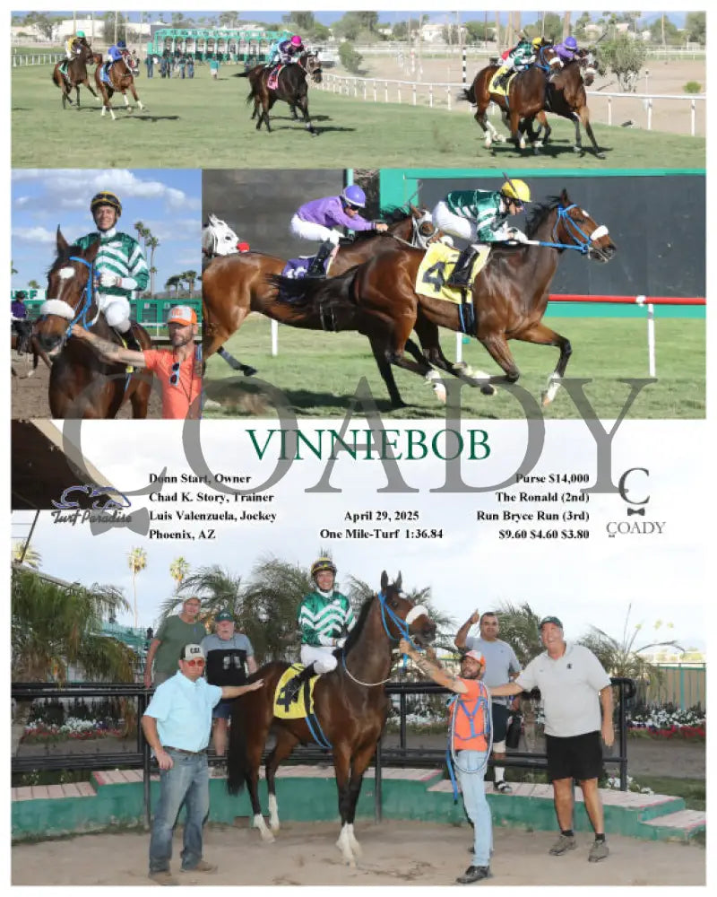 VINNIEBOB - 04-29-25 - R09 - TUP Turf Paradise