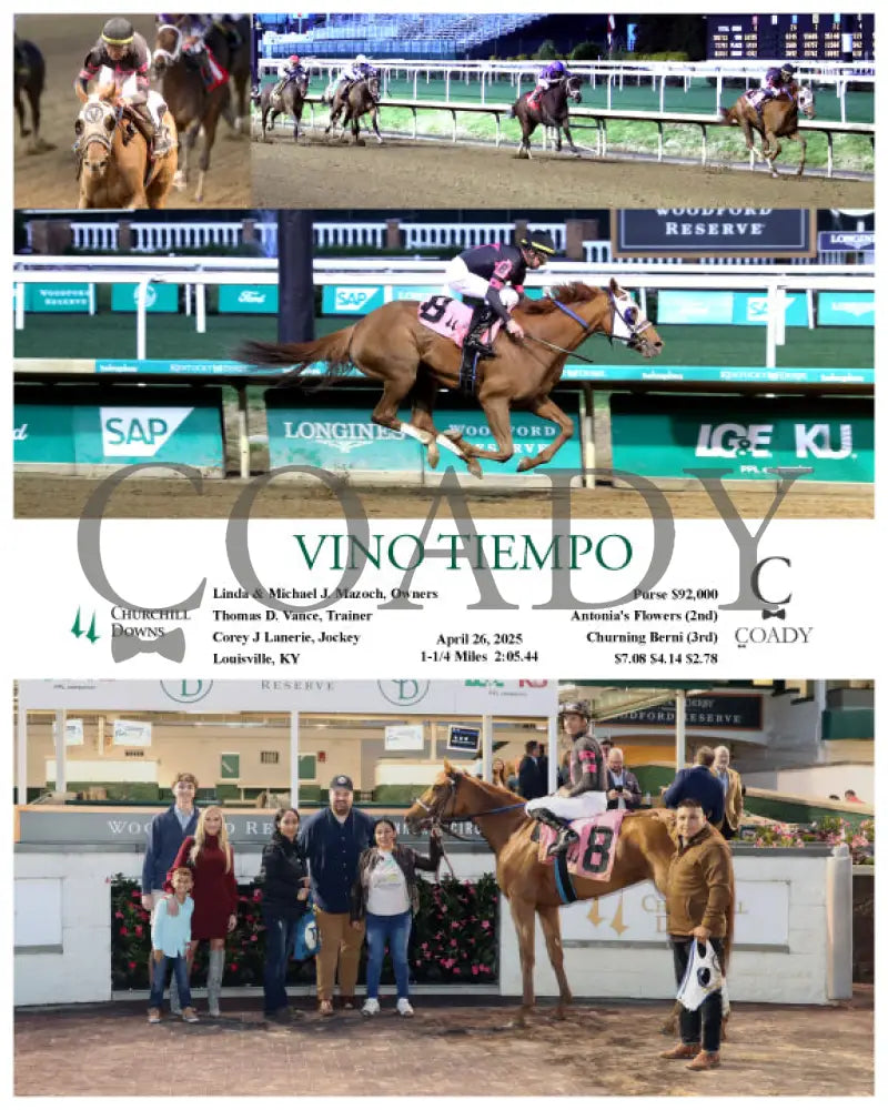 VINO TIEMPO - 042625 - Race 07 - CD Churchill Downs