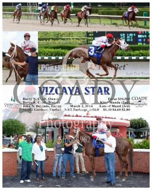 Vizcaya Star - 030214 Race 03 Crc Calder Course