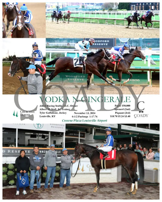 Vodka N Gingerale - 11-13-24 R05 Cd Churchill Downs