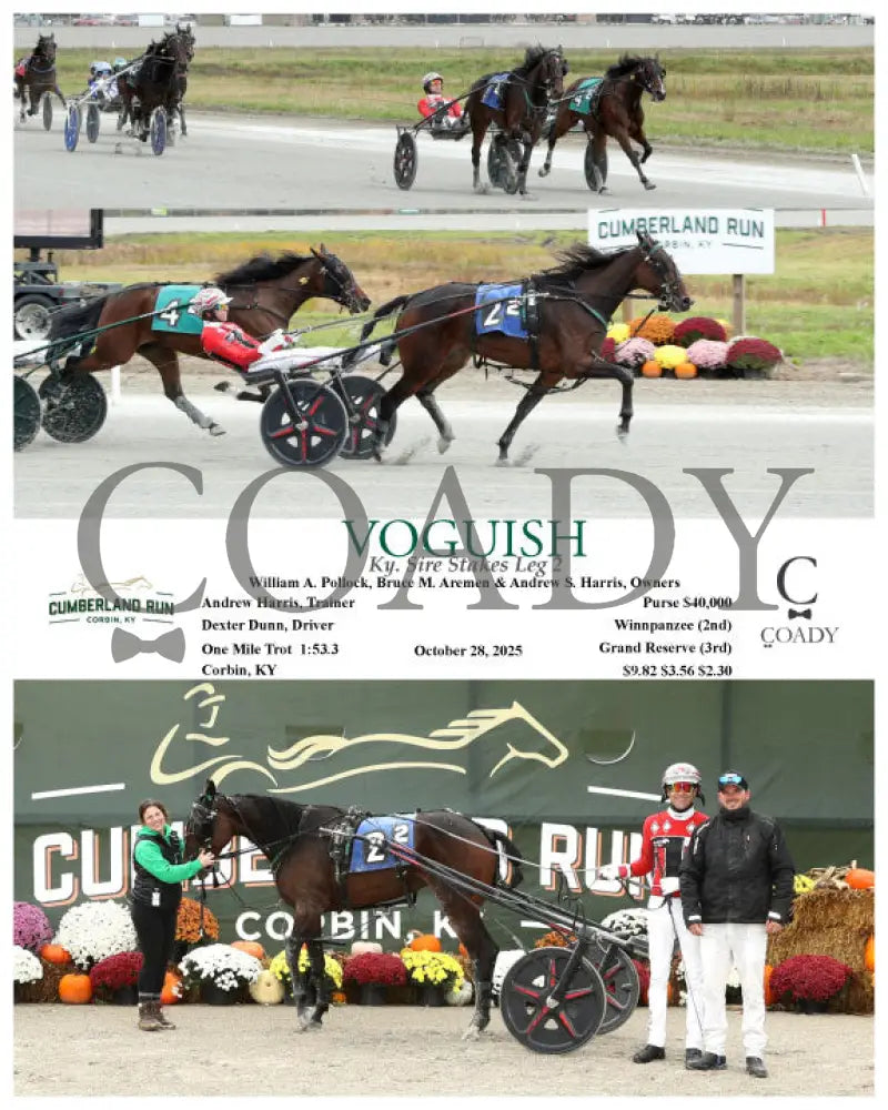 VOGUISH - Ky. Sire Stakes Leg 2 - 10-28-25 - R02 - CMR Presque Isle Downs