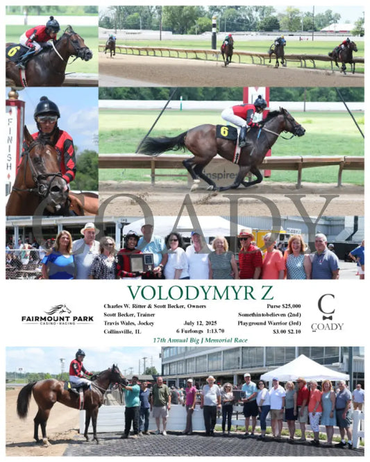 VOLODYMYR Z - 07-12-25 - R03 - FP Fanduel Sportsbook Horse Racing