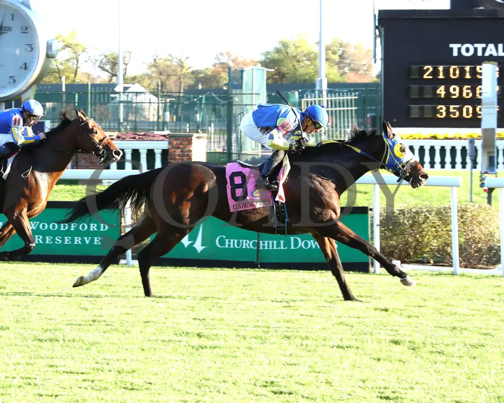 Voodoo Zip - The Canterbury Claiming Crown #6 11-16-24 R08 Cd Finish 01 Churchill Downs