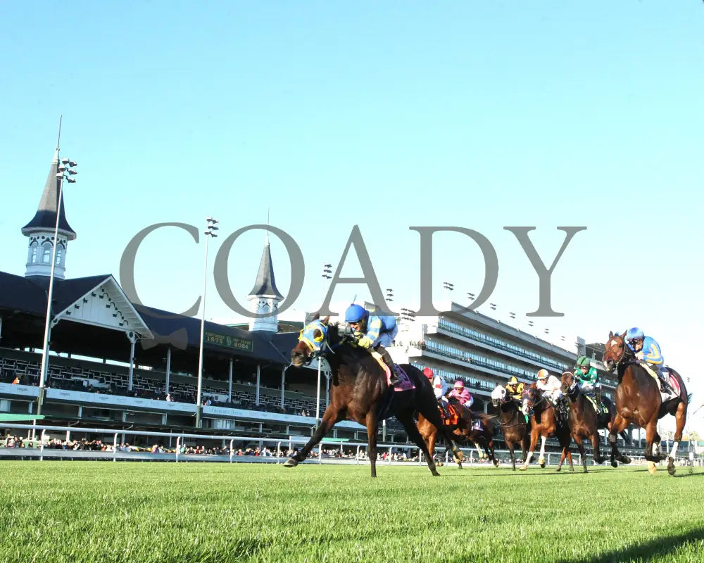 Voodoo Zip - The Canterbury Claiming Crown #6 11-16-24 R08 Cd Under Rail 01 Churchill Downs