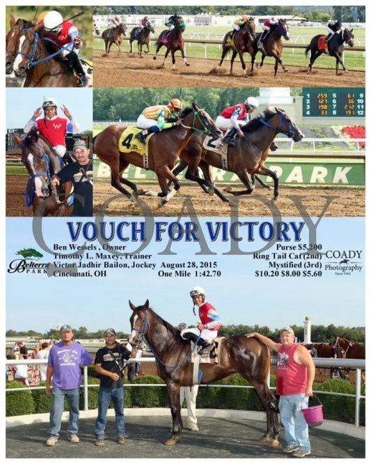 Vouch For Victory - 082815 Race 05 Btp Belterra Park