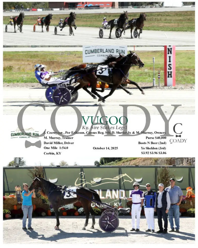 VUGOO - Ky. Sire Stakes Leg-1 - 10-14-25 - R01 - CMR Presque Isle Downs