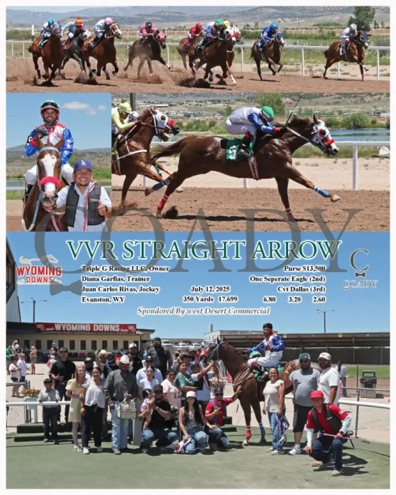 VVR STRAIGHT ARROW - 07-12-25 - R02 - WYO Wyoming Downs